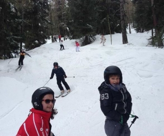  Curso de esquí competitivo para niños 